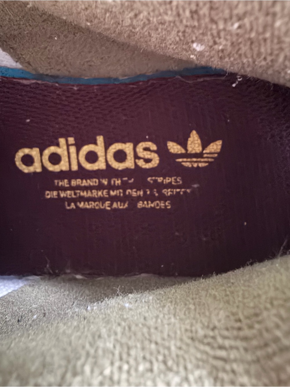 RARE!  Adidas Originals Forum Bold Low-Top Sneaker in Olive Green and Tan - Picture 8 of 11